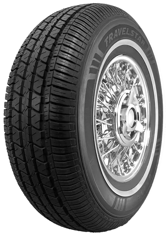 Travelstar UN106 All-Season Passenger Tire – 215/70R15, 98T Load/Speed Rating, White Sidewall