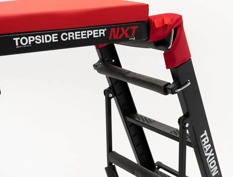 Traxion 3-200 NXT Foldable Engine Creeper – Topside Service Mat with Reinforced Black Frame