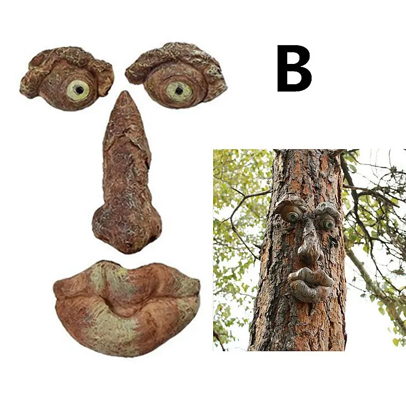 Tree Face Bird Feeder Station | Nature-Inspired Garden Wildlife Attractor