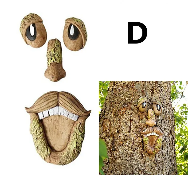 Tree Face Bird Feeder Station | Nature-Inspired Garden Wildlife Attractor