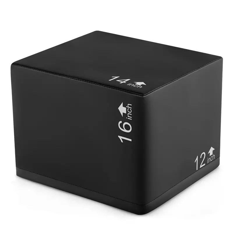 Tri-Functional High-Density Foam Plyometric Box
