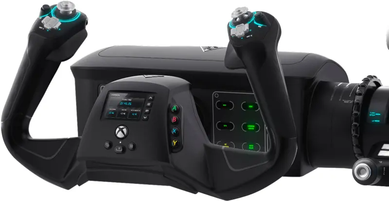 Turtle Beach VelocityOne Flight Simulator Controls – Xbox & PC-Compatible Black Yoke & Throttle System