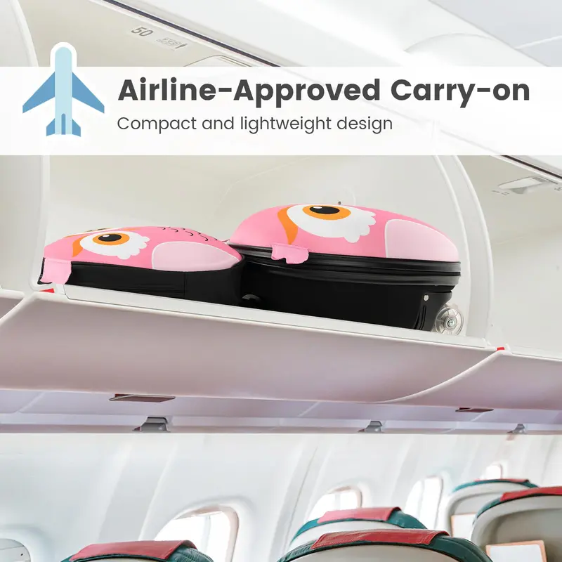 Two-Piece Kids’ Travel Set: 16-Inch Rolling Luggage + 12-Inch Backpack
