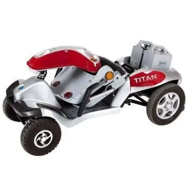 Tzora Titan Hummer XL Folding Mobility Scooter – 4-Wheel, High-Capacity Design