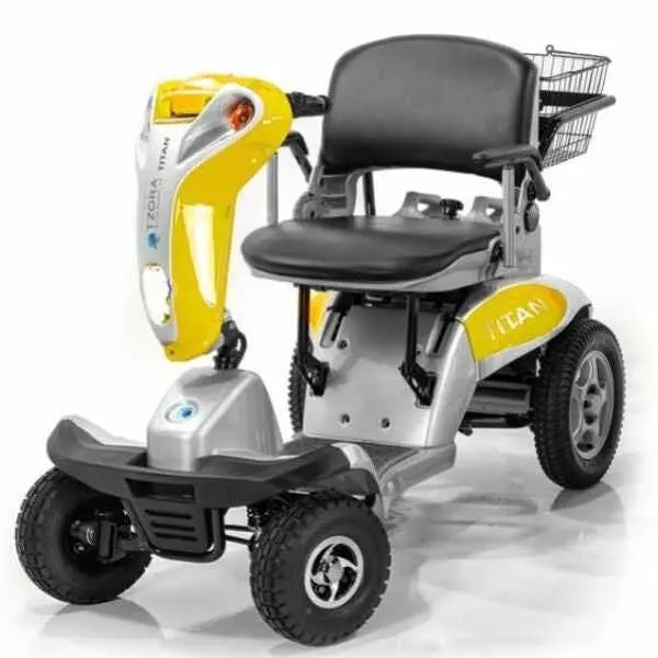 Tzora Titan Hummer XL Folding Mobility Scooter – 4-Wheel, High-Capacity Design