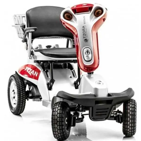 Tzora Titan Hummer XL Folding Mobility Scooter – 4-Wheel, High-Capacity Design