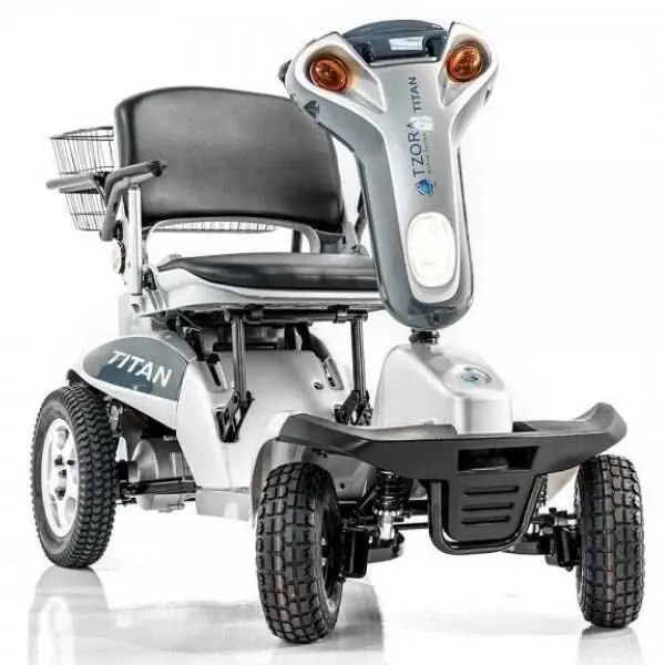 Tzora Titan Hummer XL Folding Mobility Scooter – 4-Wheel, High-Capacity Design