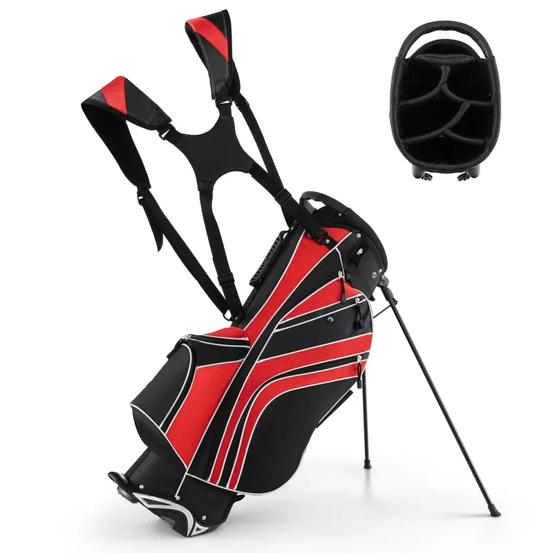 Ultra-Lightweight Golf Stand Bag – Compact Carry for Walking Rounds