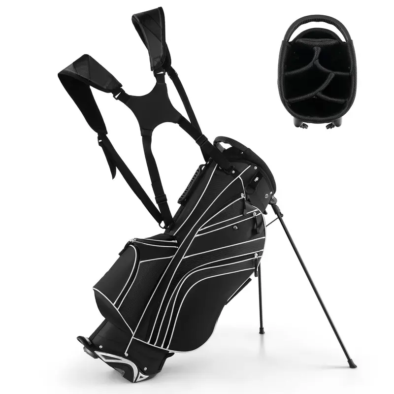 Ultra-Lightweight Golf Stand Bag – Compact Carry for Walking Rounds