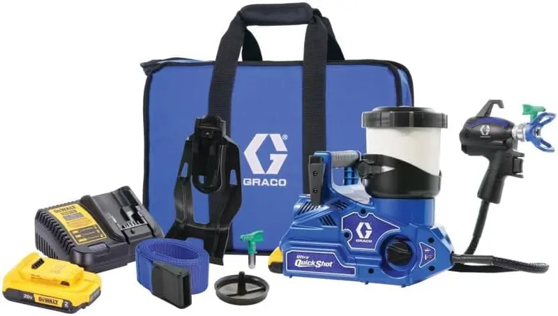 Ultra QuickShot Blue & Black Sprayer – Compact Precision Application Tool