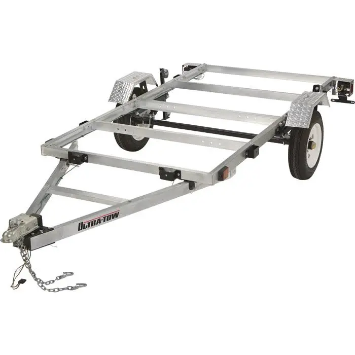 Ultra-Tow 4' x 8' Folding Aluminum Utility Trailer Kit – 1,170 lb Load Capacity, Model 3806S109