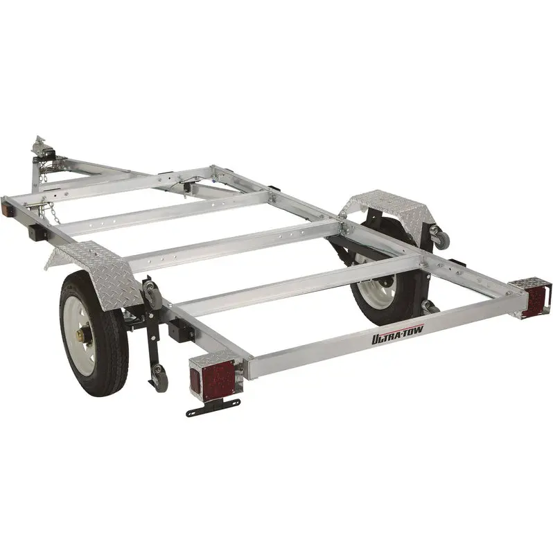 Ultra-Tow 4' x 8' Folding Aluminum Utility Trailer Kit – 1,170 lb Load Capacity, Model 3806S109