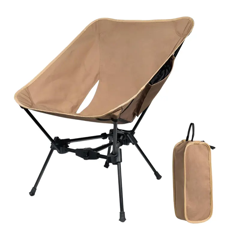 Ultralight Folding Outdoor Chair with Reinforced Frame & 330 lb Weight Limit