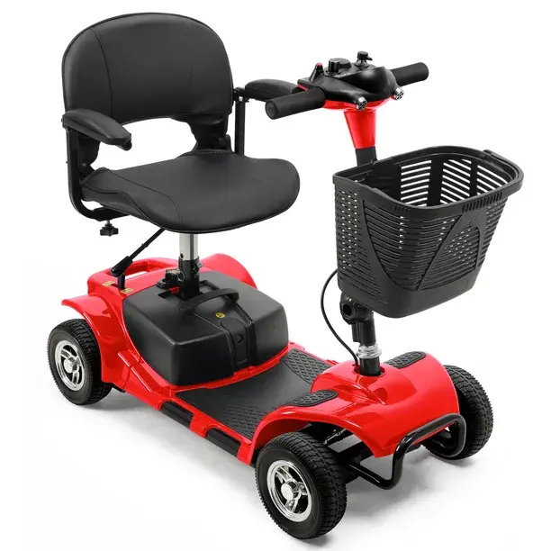 UltraLite A898 4-Wheel Mobility Scooter – Lightweight, Portable, 14-Mile Range for Daily Use