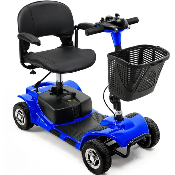 UltraLite A898 4-Wheel Mobility Scooter – Lightweight, Portable, 14-Mile Range for Daily Use