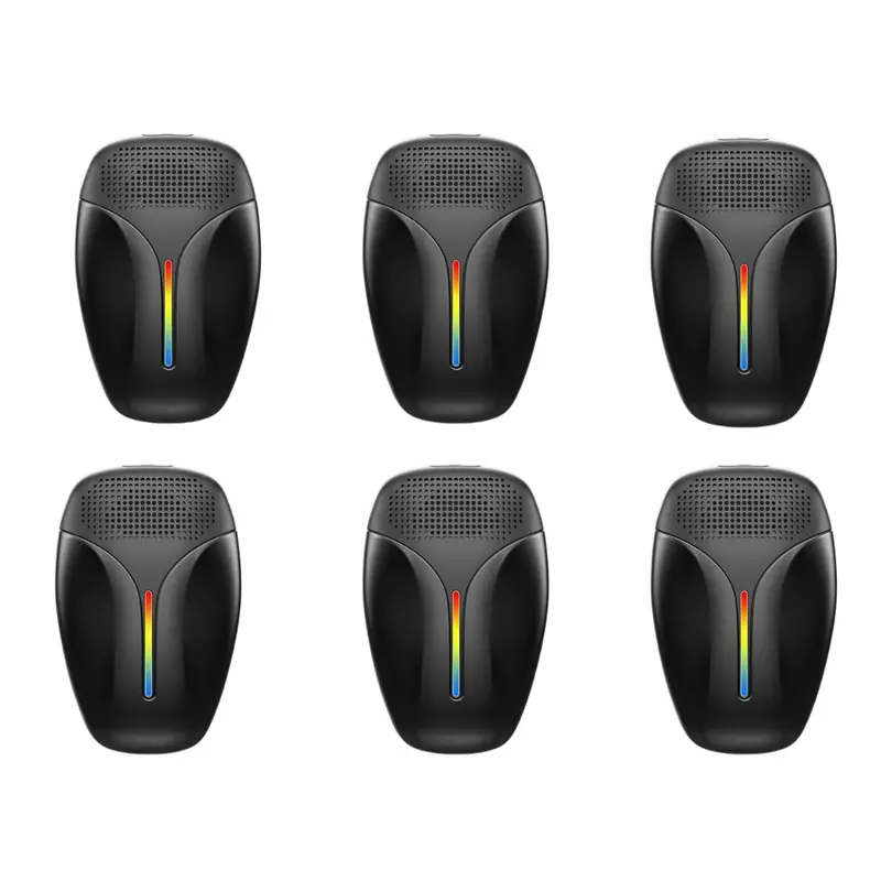 Ultrasonic Pest Repeller Set (6 Units) – Covers Indoor & Outdoor Areas Up to 60kHz