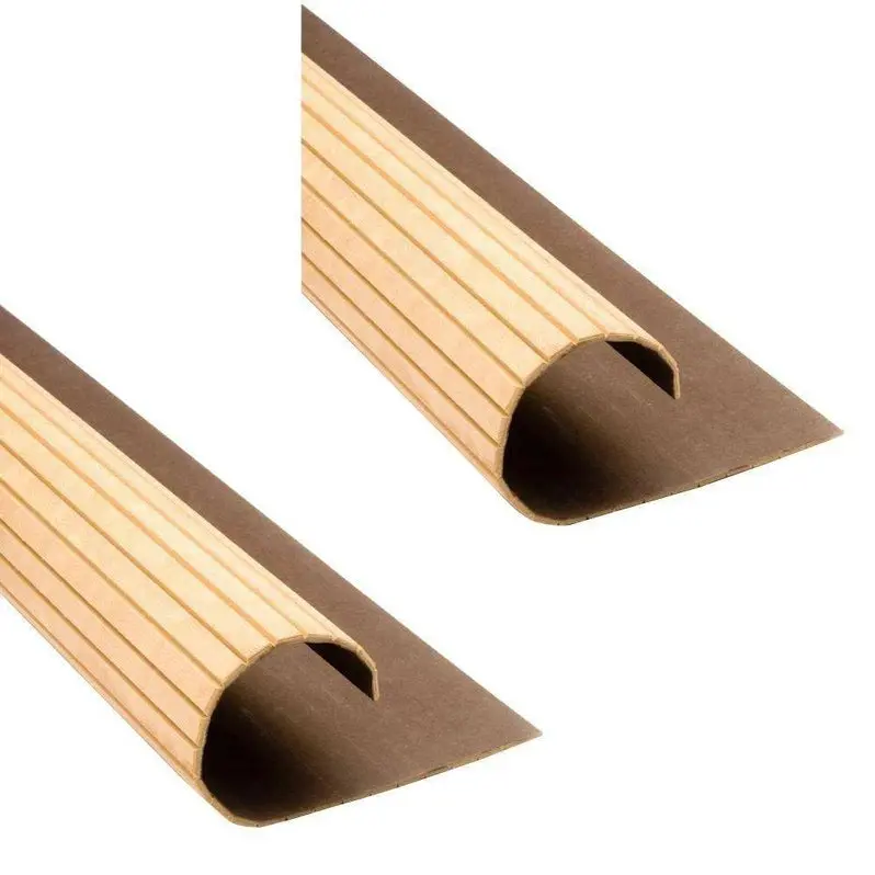 Unfinished Oak Basement Column Cover Kit – 96 in x 48 in (Pair)