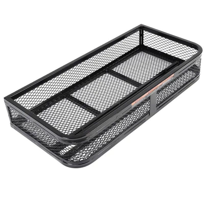 Universal ATV Cargo System – Front Basket & Rear Drop Rack Combo with Steel Mesh Surface