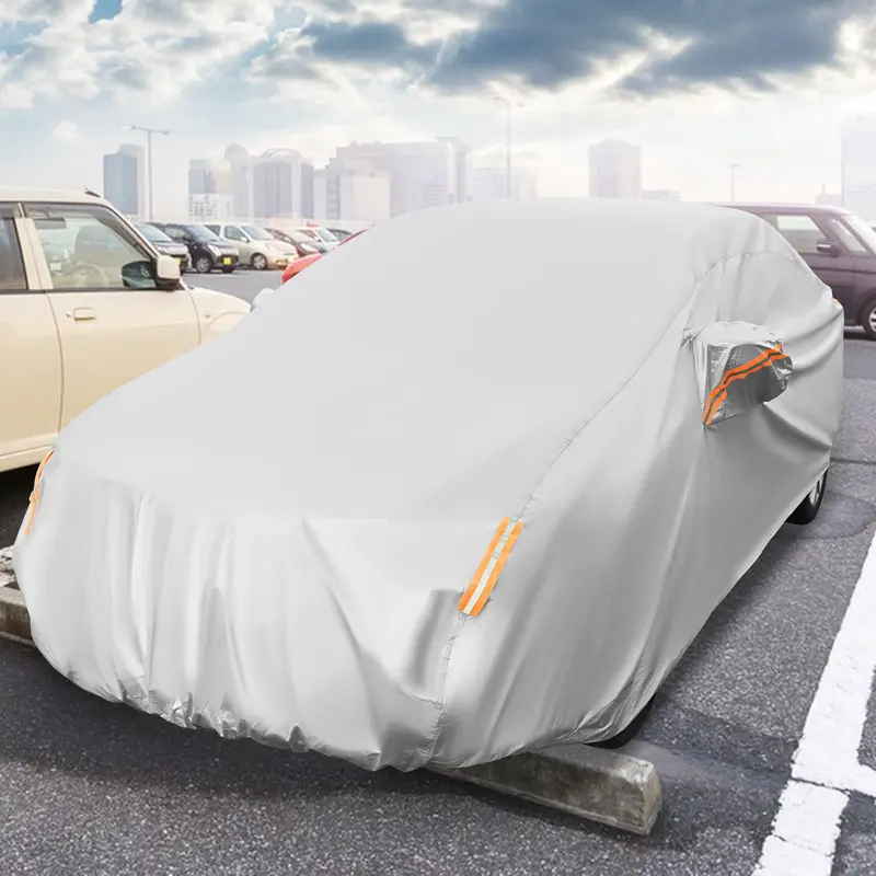 Universal Car Cover for Sedans – 185-Inch Waterproof UV & Rain Protection (Fits Toyota Corolla)