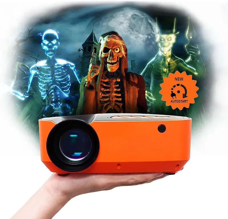 Upgraded 2023 Halloween Window Projector – Animated Haunted House & Ghost Effects