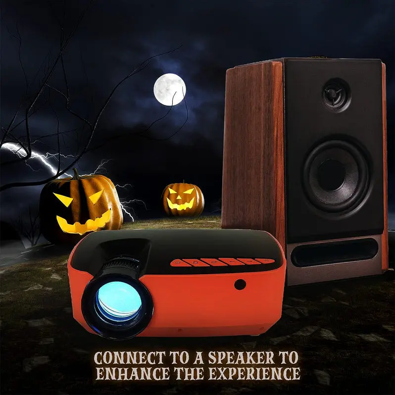 Upgraded 2023 Halloween Window Projector – Animated Haunted House & Ghost Effects