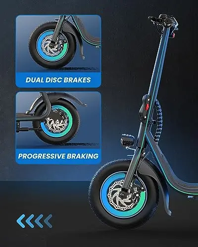 URBANMAX C1 Electric Scooter with Detachable Seat – 450W Motor, 22-Mile Range, Front Suspension & Dual Braking