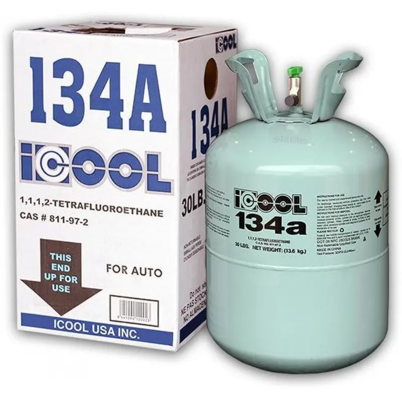 USA-Made R-134A Refrigerant Gas – 30 lb Industrial-Grade Canister for Auto AC & Refrigeration Systems