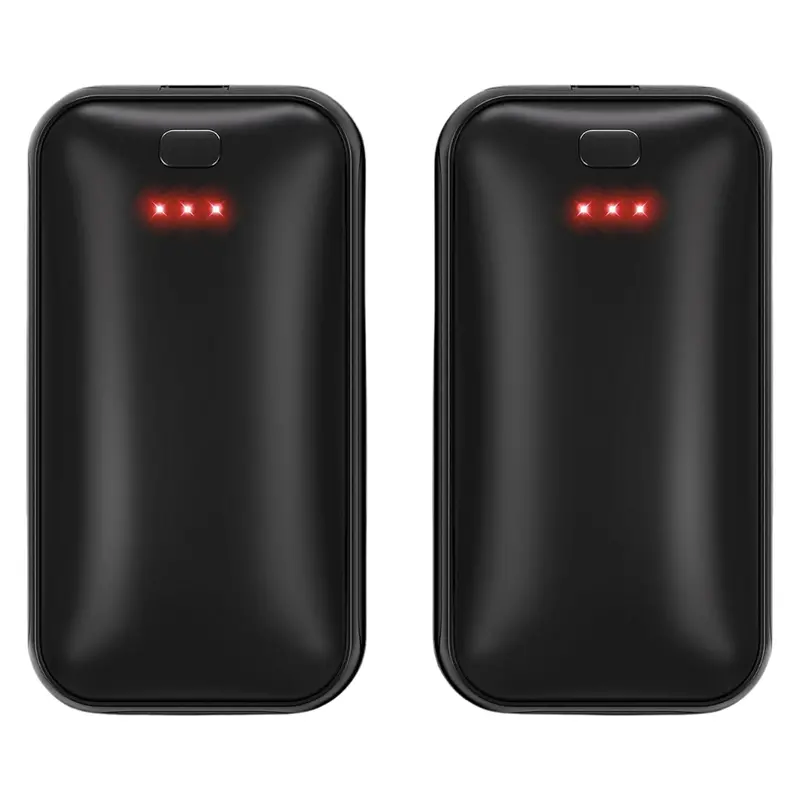 USB-Powered Rechargeable Hand Warmers – Twin Pack for On-the-Go Warmth