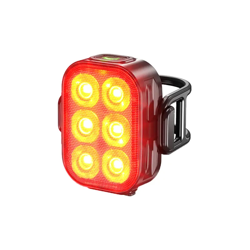 USB-Rechargeable Rear Bike Light – 6-Mode Safety Light with Long-Lasting Battery Life
