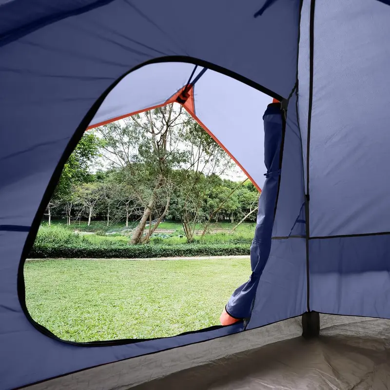 Versatile Dome Camping Tent — Lightweight 2/3/4/6-Person Shelter for Backpacking & Beach Trips