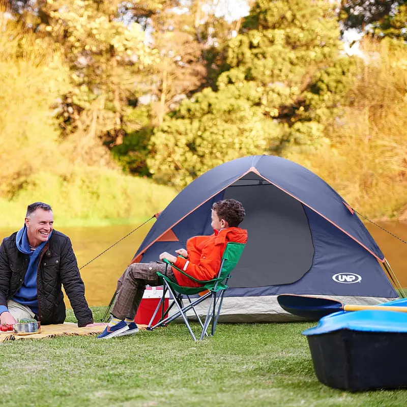 Versatile Dome Camping Tent — Lightweight 2/3/4/6-Person Shelter for Backpacking & Beach Trips