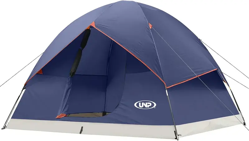 Versatile Dome Camping Tent — Lightweight 2/3/4/6-Person Shelter for Backpacking & Beach Trips
