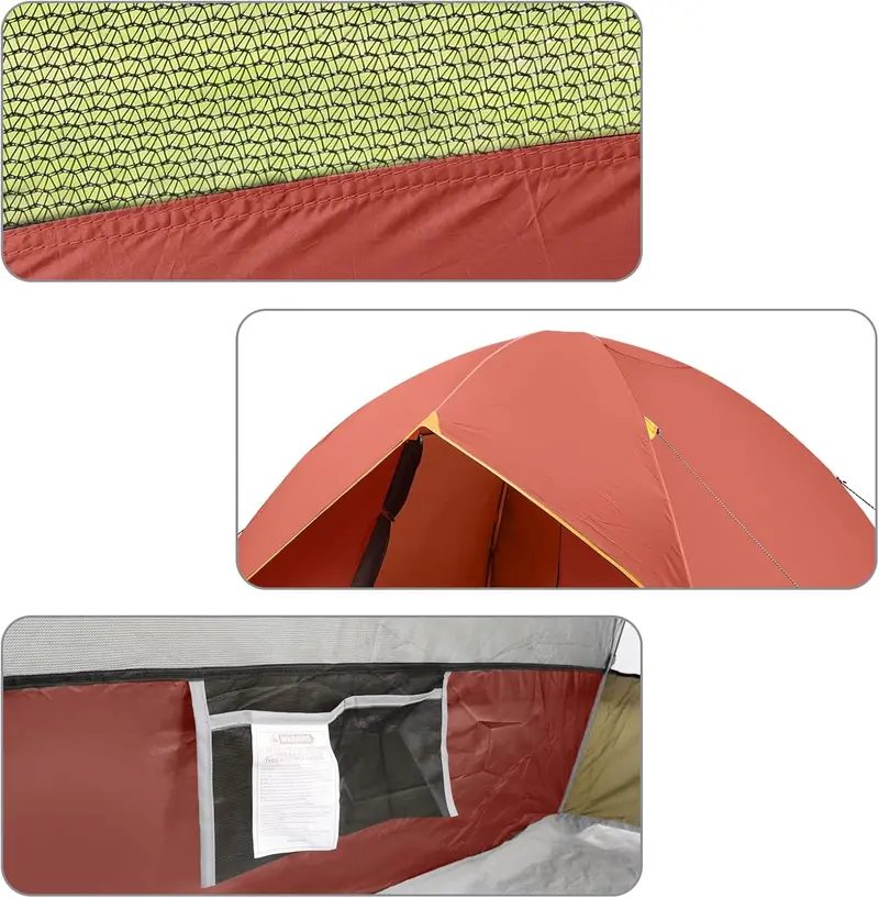 Versatile Dome Camping Tent – Lightweight 2 to 6 Person Shelter for Hiking, Beach & Backpacking