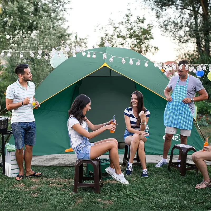 Versatile Dome Camping Tent – Lightweight 2 to 6 Person Shelter for Hiking, Beach & Backpacking
