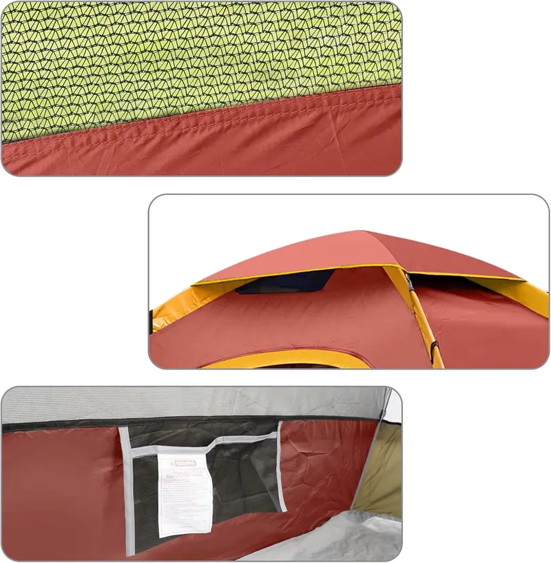 Versatile Dome Camping Tent – Lightweight 2 to 6 Person Shelter for Hiking, Beach & Backpacking