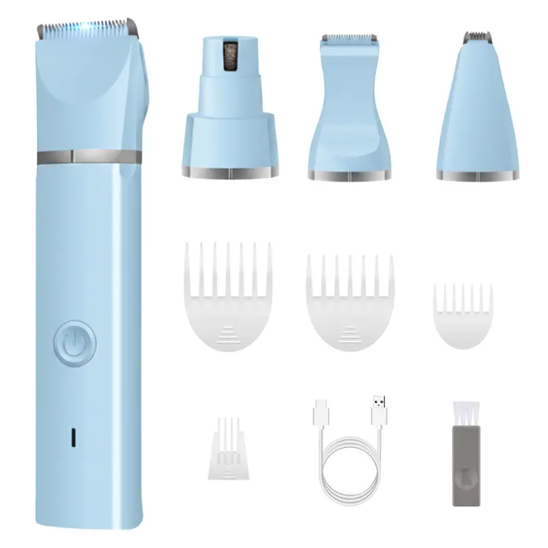 Versatile Grooming Clipper Kit with Multiple Attachments and Sizing Combs 2