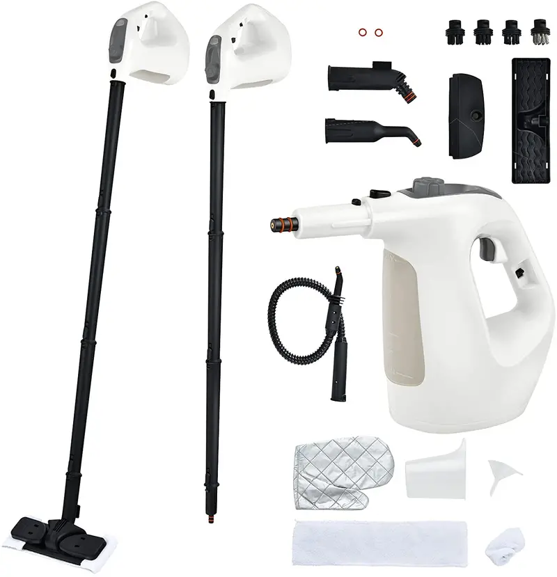 Versatile Handheld Steam Cleaner – Compact Deep-Cleaning Device for Floors, Upholstery & More