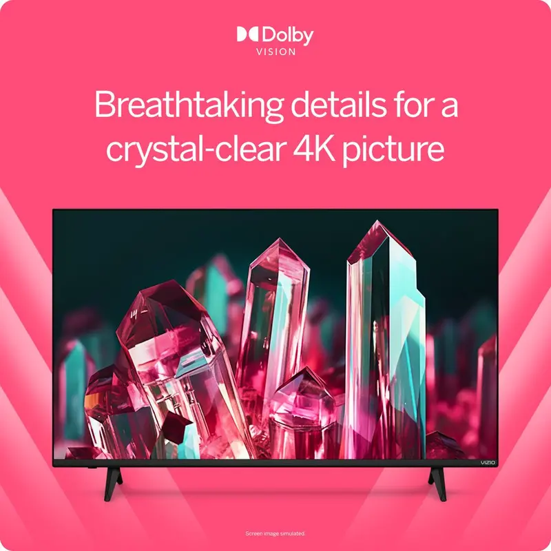 VIZIO 50-Inch V-Series 4K UHD Smart TV – Dolby Vision, HDR10, Full Array Backlight, V-Gaming Engine