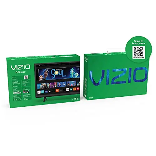 VIZIO D-Series 40-Inch Full HD Smart TV – 1080p, AMD FreeSync, Apple AirPlay Support