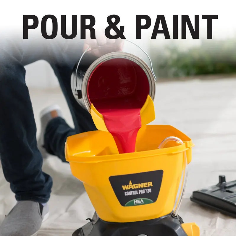 Wagner Control Pro 130 – Stationary Electric Airless Paint Sprayer for Professional Finishes