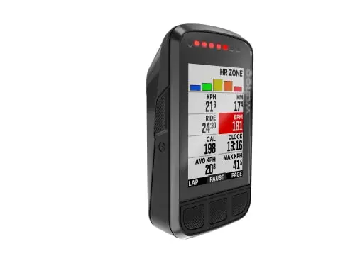 Wahoo ELEMNT BOLT V2 Cycling Computer – Aerodynamic GPS Bike Computer with Bluetooth & ANT+ Connectivity
