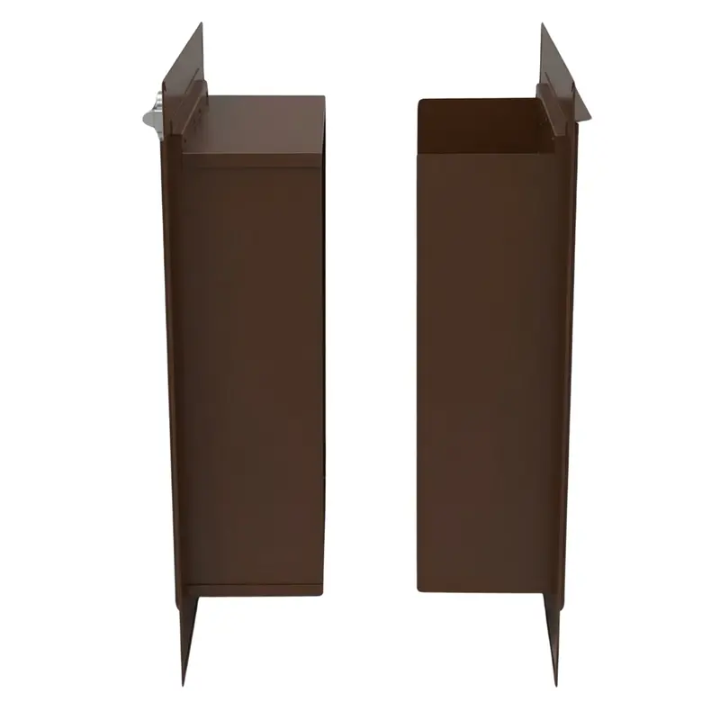 Wall-Mounted Triple-Flap Pet Door with Telescoping Tunnel 2