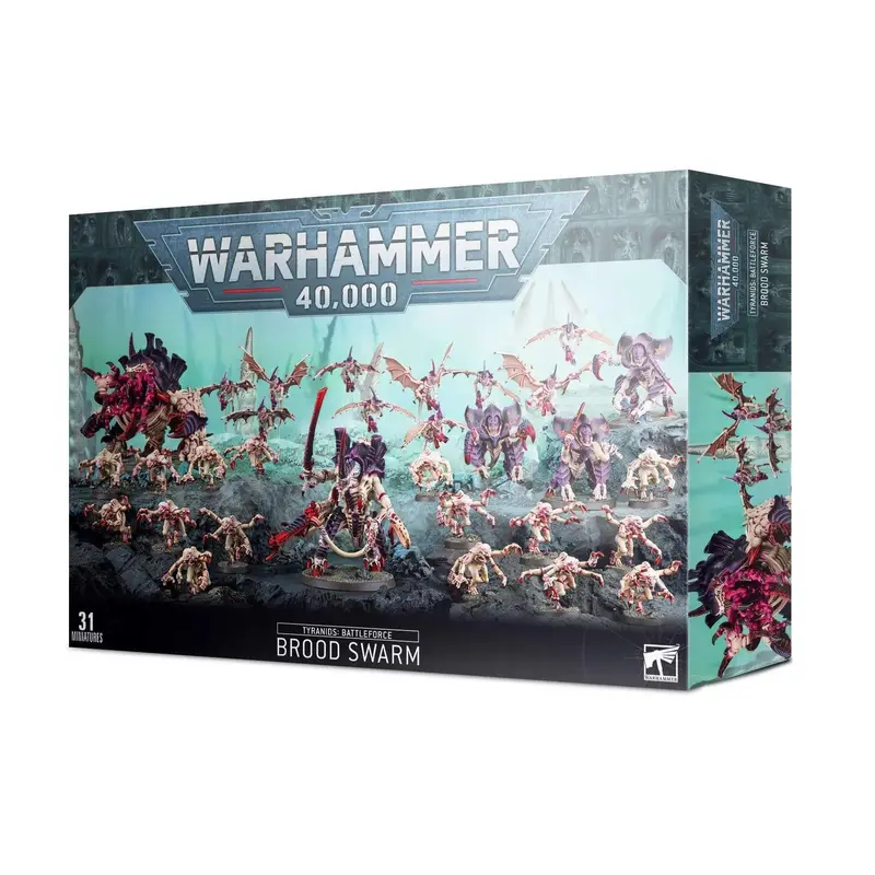 Warhammer 40,000 Tyranids Brood Swarm Battleforce – Complete Starter Set for New Players