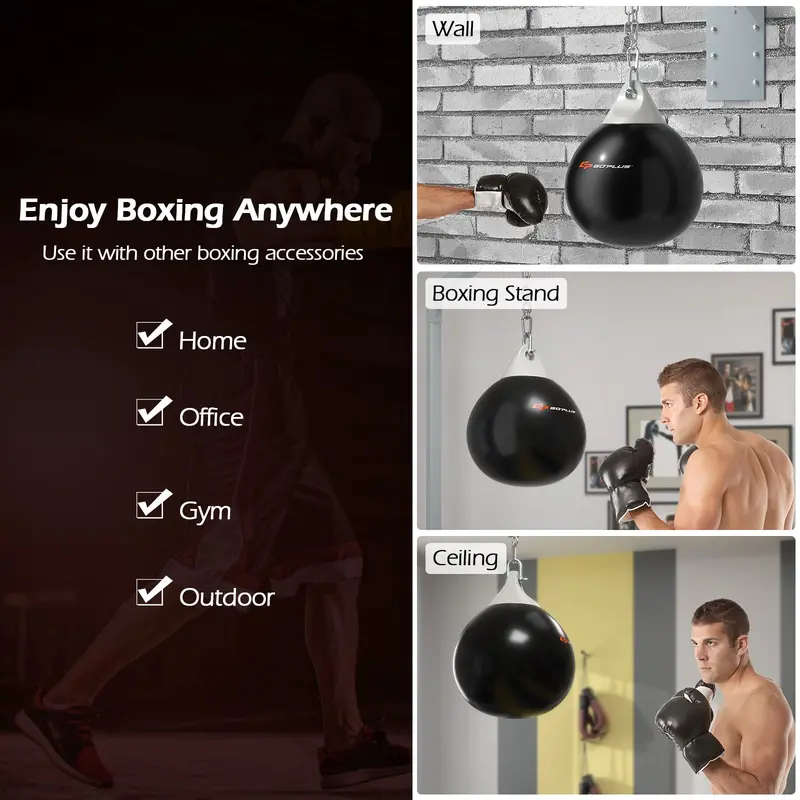 Water-Filled Aqua Training Bag for Balance and Core Workouts