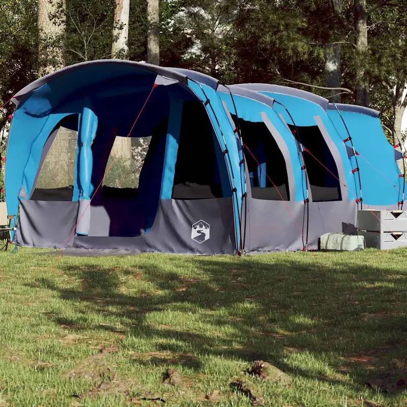 Waterproof 8-Person Tunnel-Style Family Camping Tent