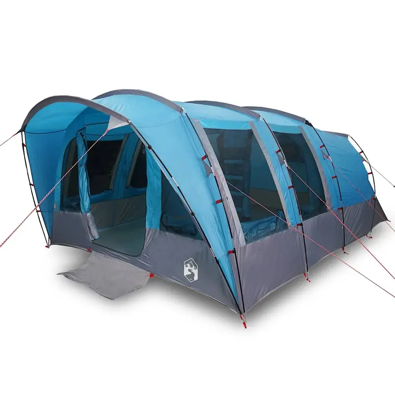 Waterproof 8-Person Tunnel-Style Family Camping Tent