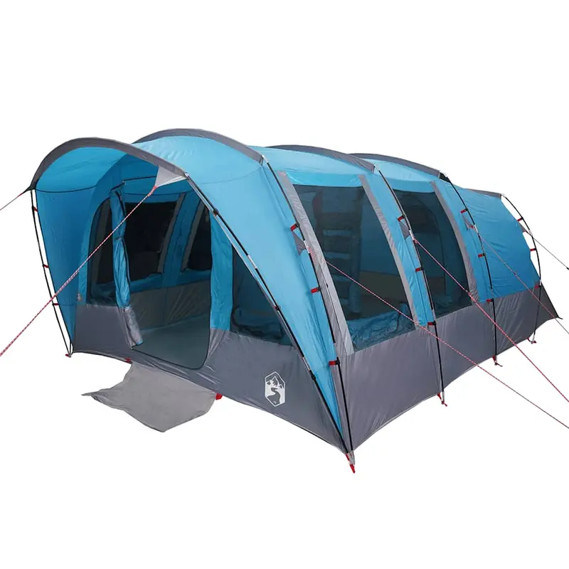 Waterproof 8-Person Tunnel-Style Family Camping Tent
