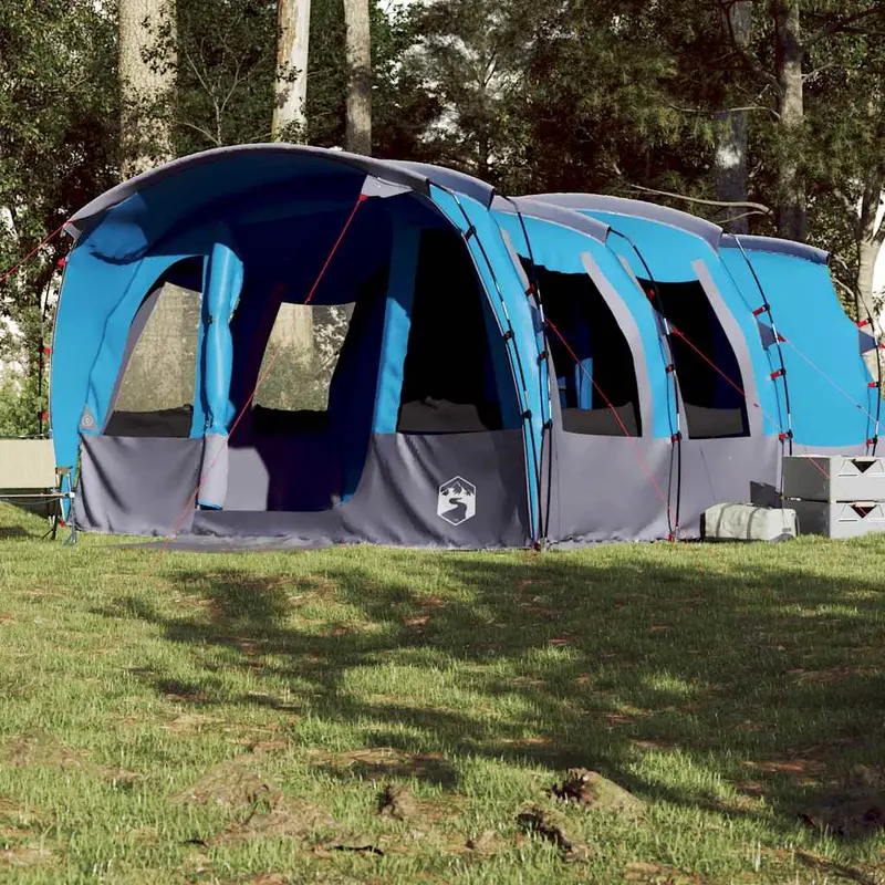 Waterproof 8-Person Tunnel-Style Family Camping Tent