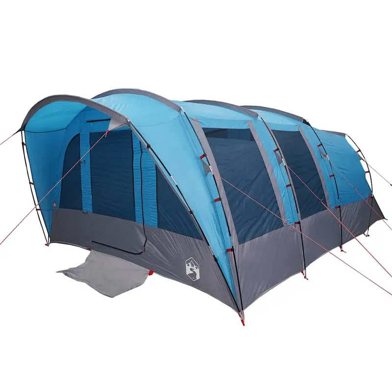 Waterproof 8-Person Tunnel-Style Family Camping Tent