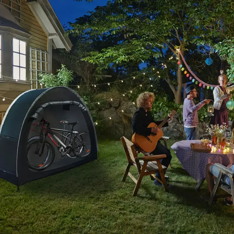 Waterproof Bike Storage Tent – Compact Shelter for Two Bicycles 2